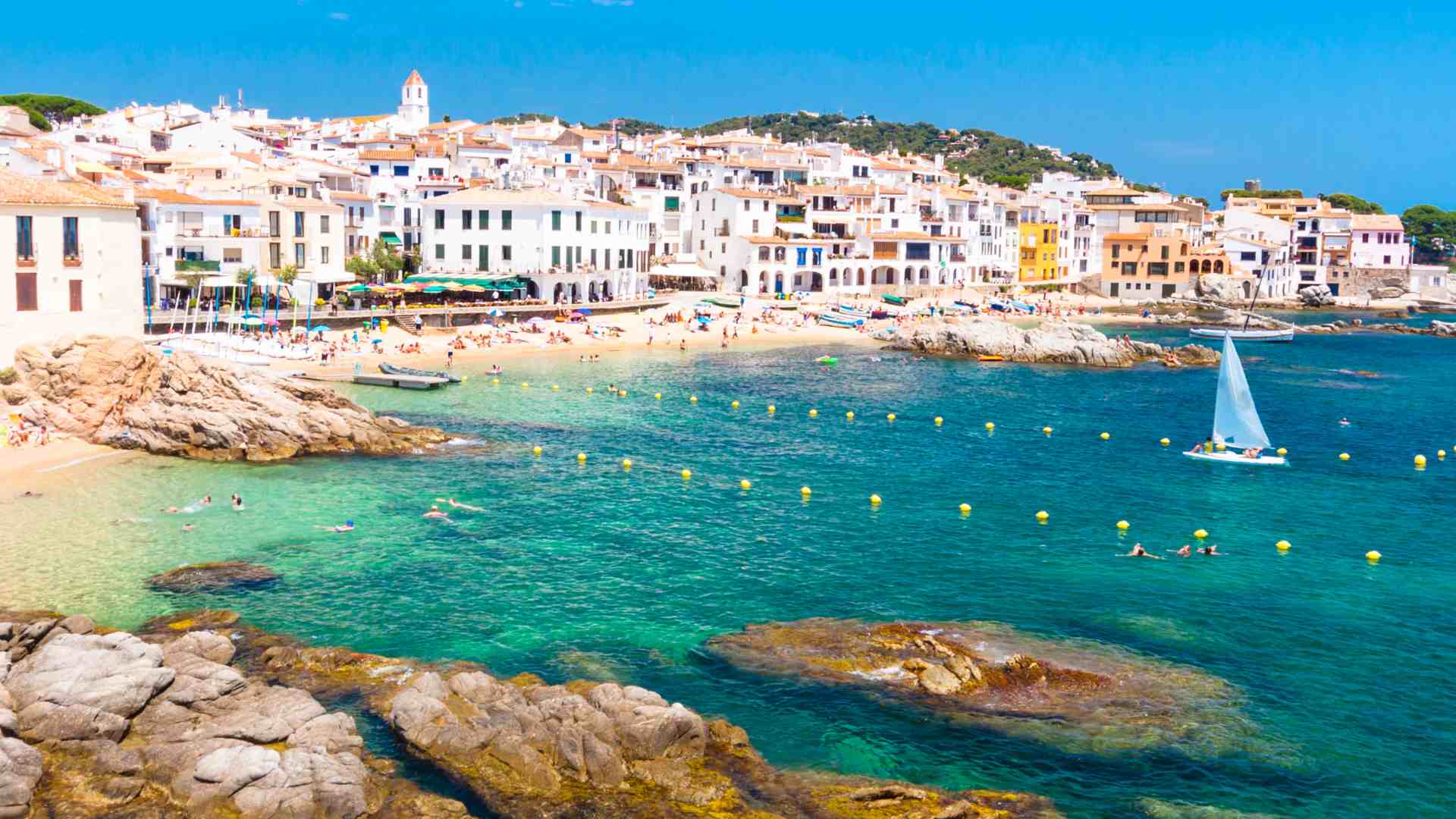 Seacoast in Spain
