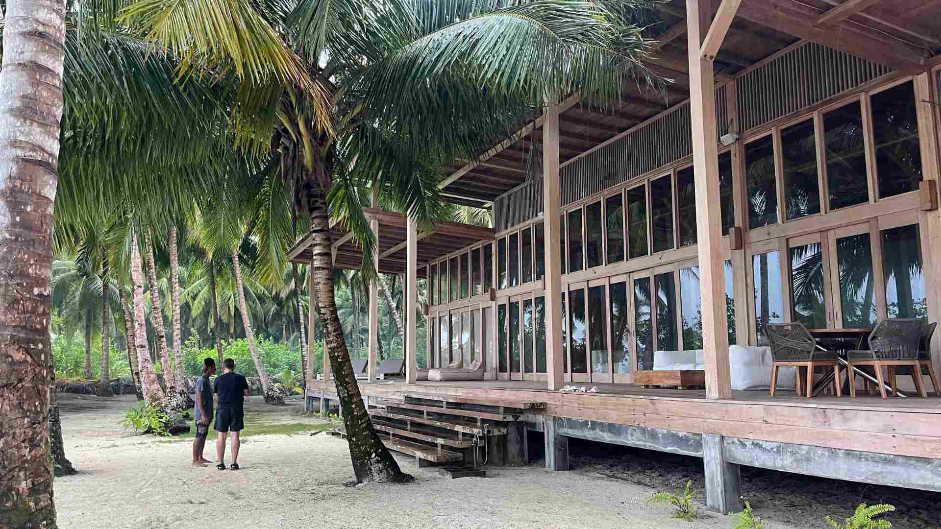 A surfing resort