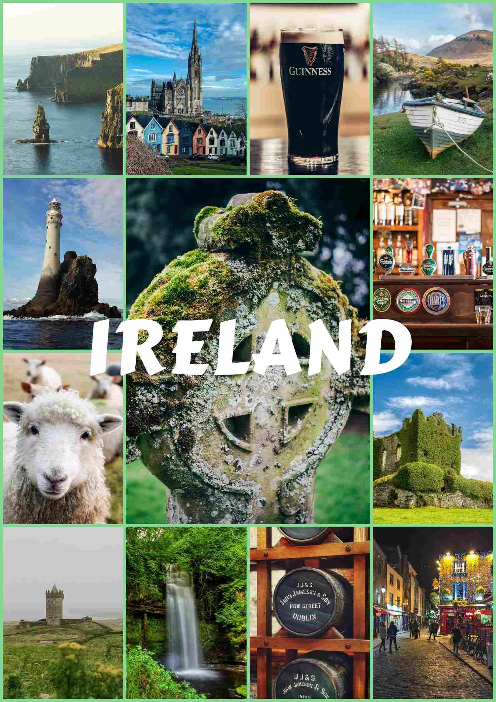 Ireland- information about the country, destinations in the country, and useful tips