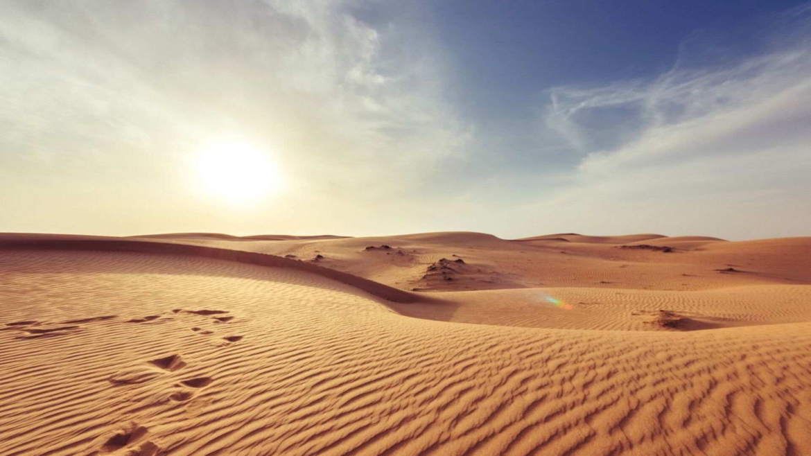 Endless sea of sand