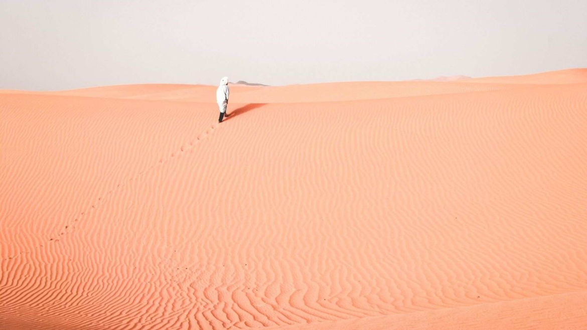 Walk on the desert