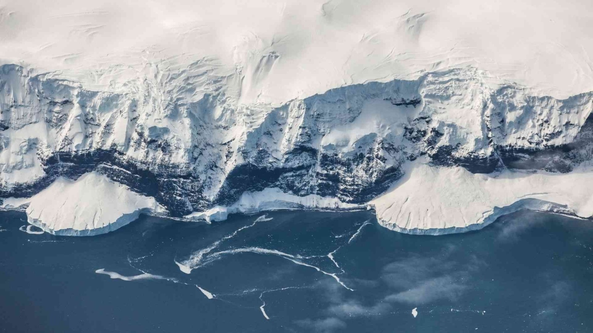 The coast of Antarctica