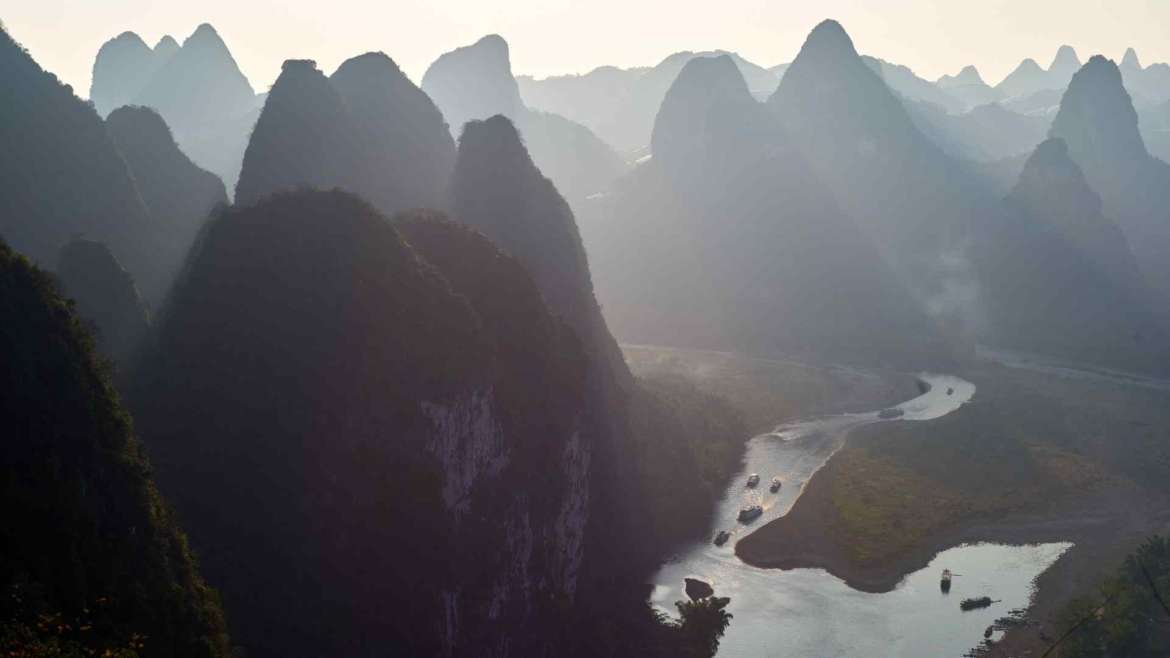 Karst hills area- Guilin