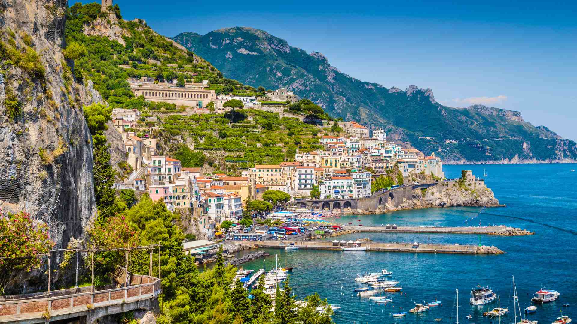 The coast of Italy