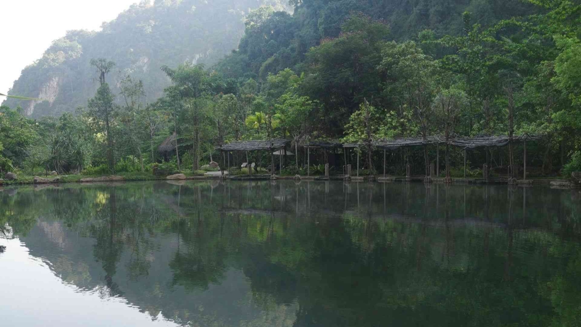 Karst hills area
