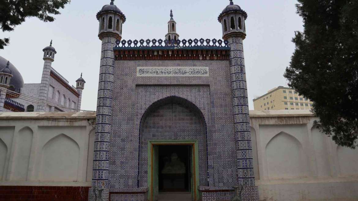 A journey to Kashgar- a tomb from the time of Karakhanids. 