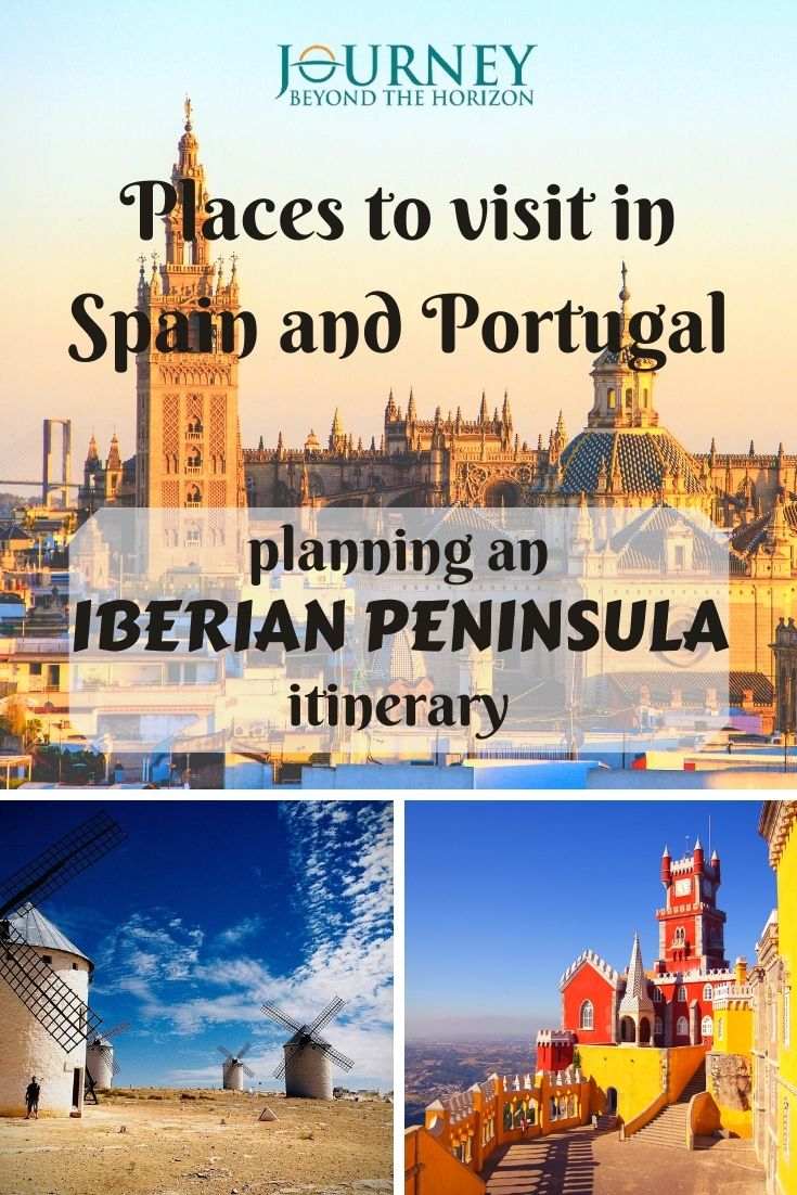 This is a guide of the Iberian Peninsula, including the most important places of interest to visit for planning the best itinerary. 