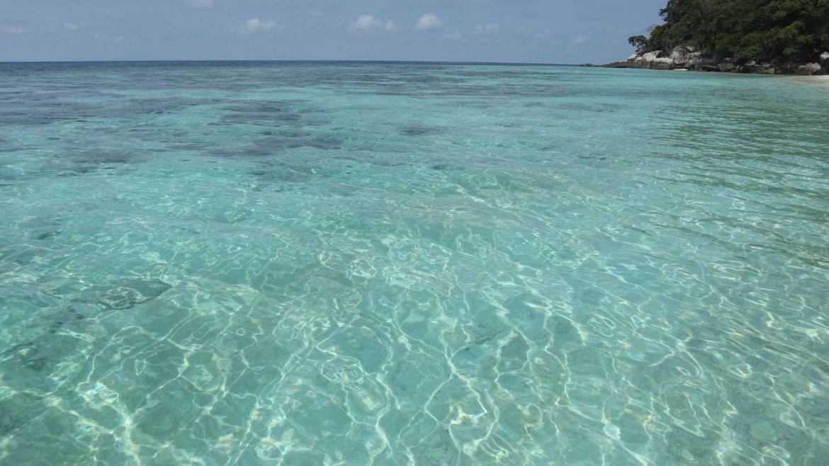 Crystal clear waters around Tioman Island