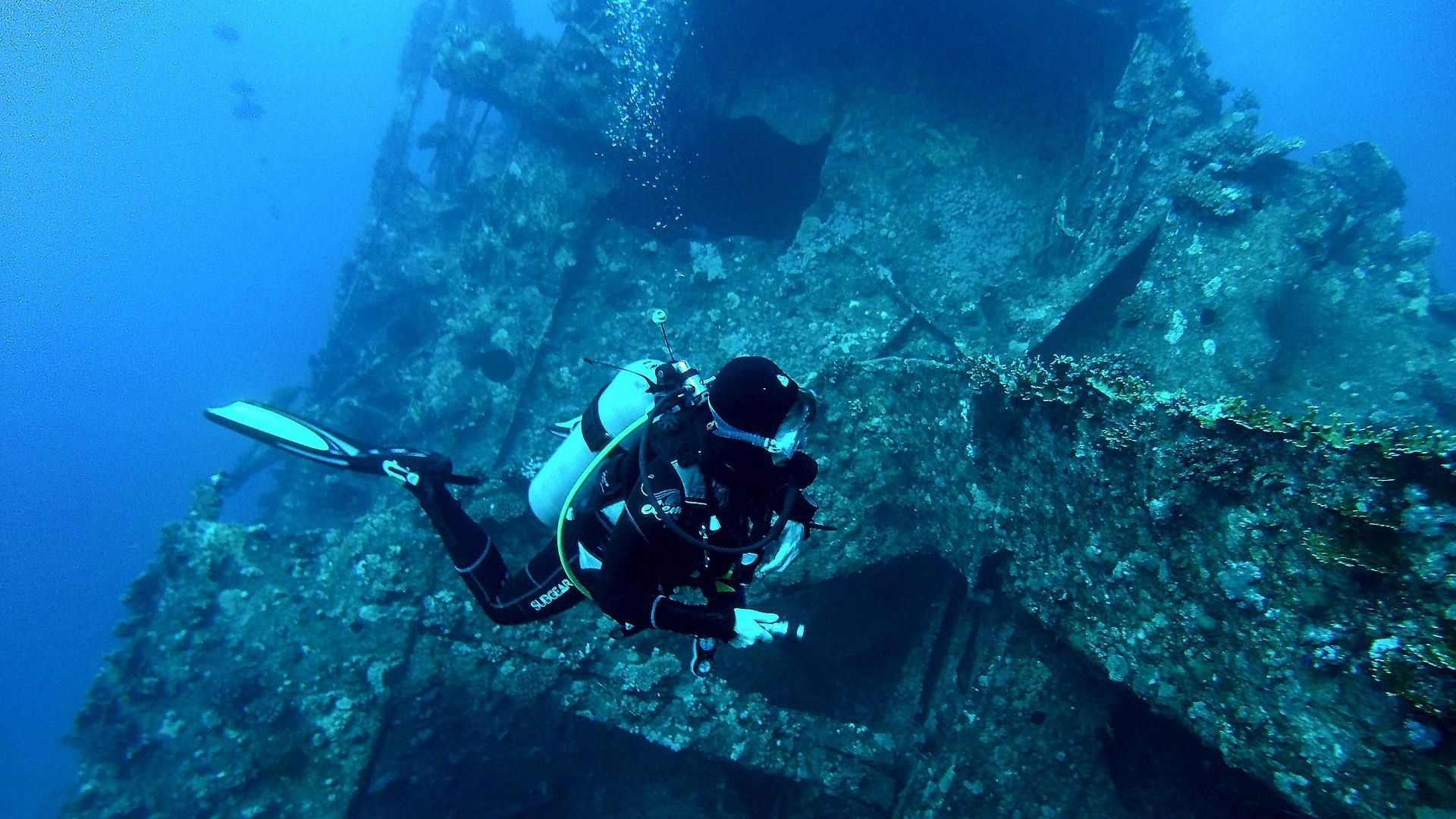 A shipwreck