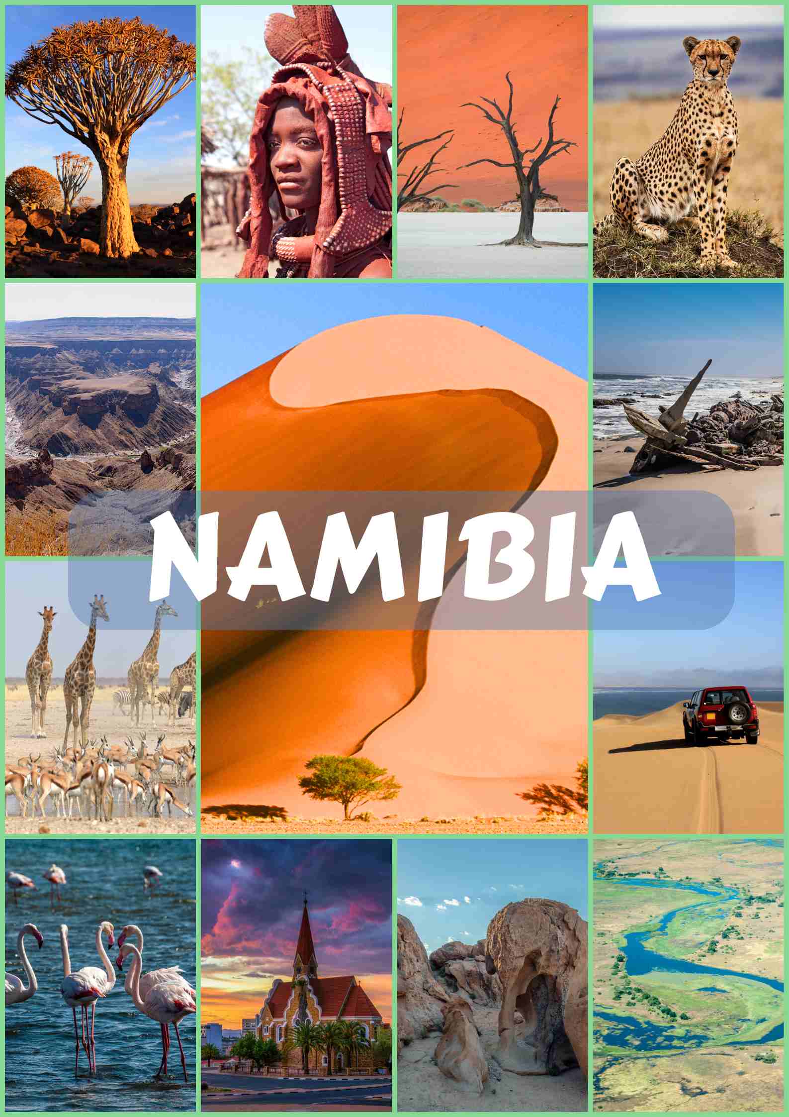 Namibia- information about the country, destinations in the country and useful tips