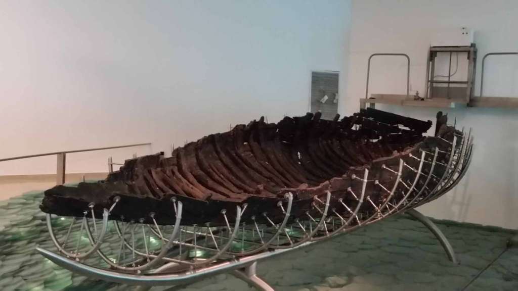 The Galilean boat at Ginosar, Sea of Galilee