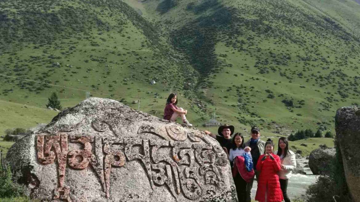 Liebster Award- at Yilhun Lha Tso lake, Tibet