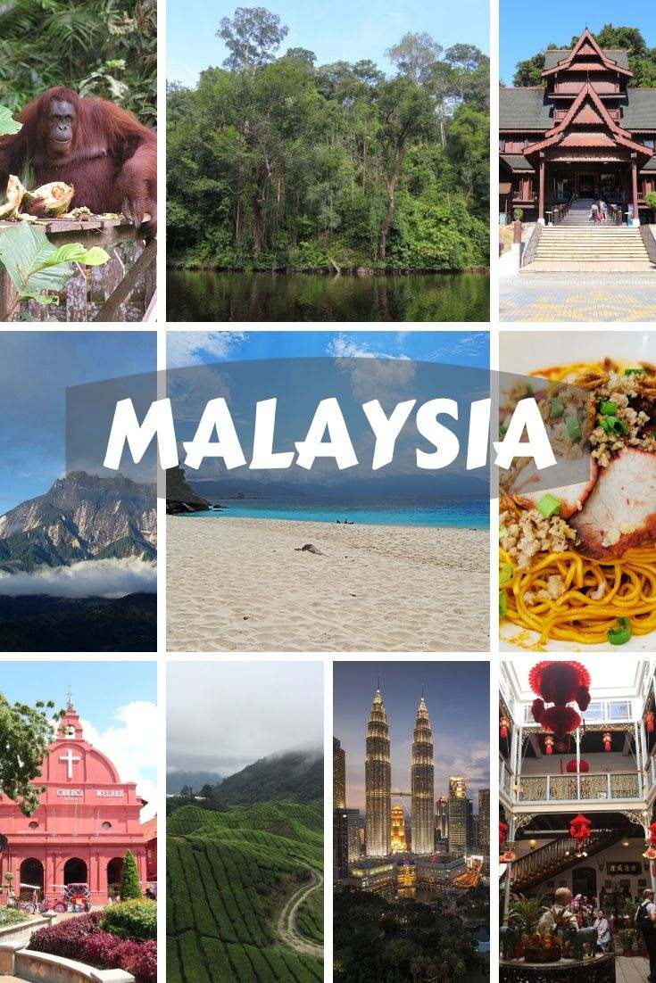 Malaysia is a country in Southeast Asia, with the capital Kuala Lumpur, divided in Western (Peninsular) and Eastern parts