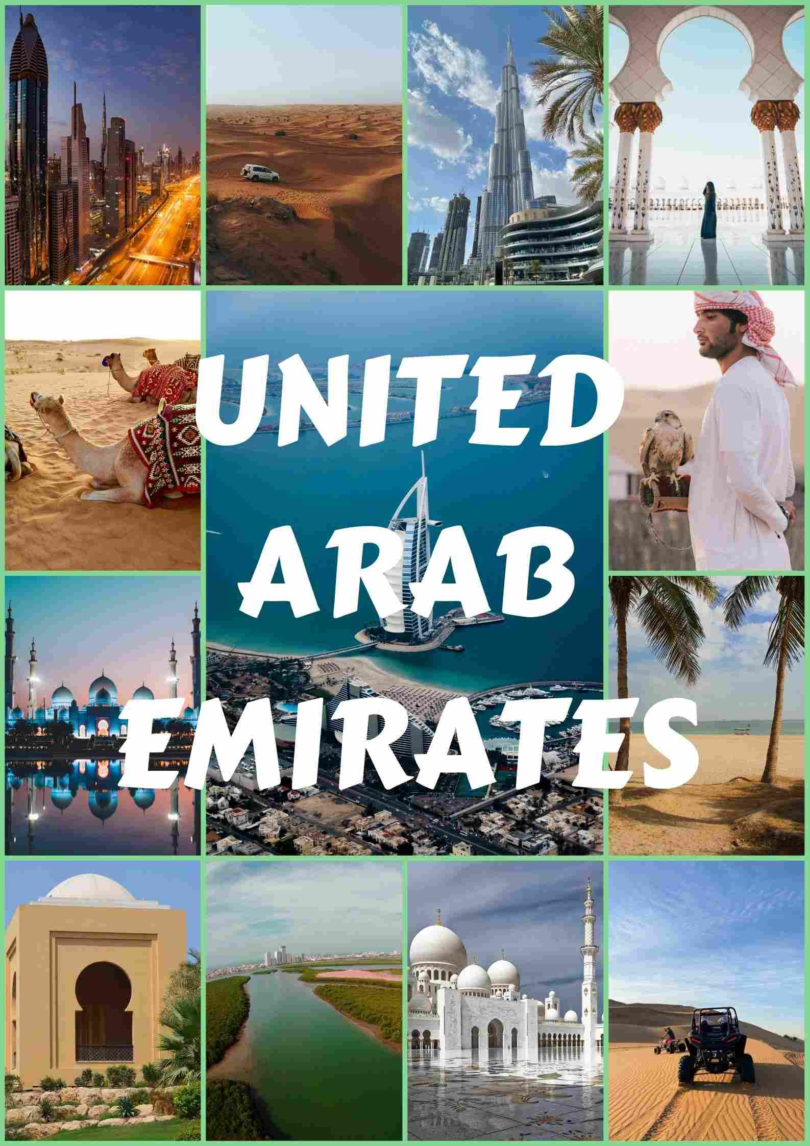 United Arab Emirates- information about the country, destinations in the country and useful tips